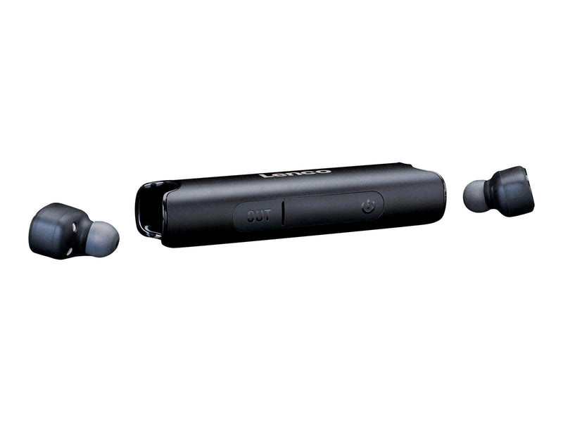 Lenco EPB-440BK - Bluetooth® Headset Waterproof In-Ear Docking - Black