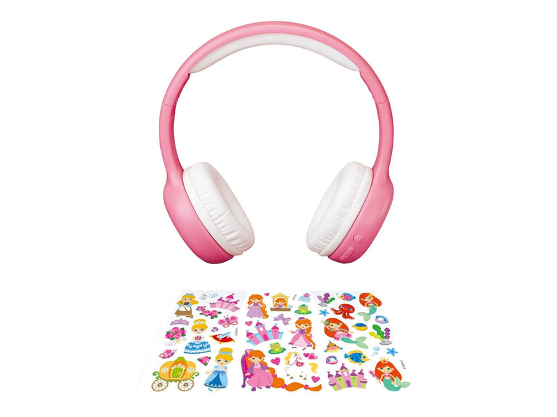 Lenco HPB-110PK - Foldable kids Bluetooth® headphone - Pink