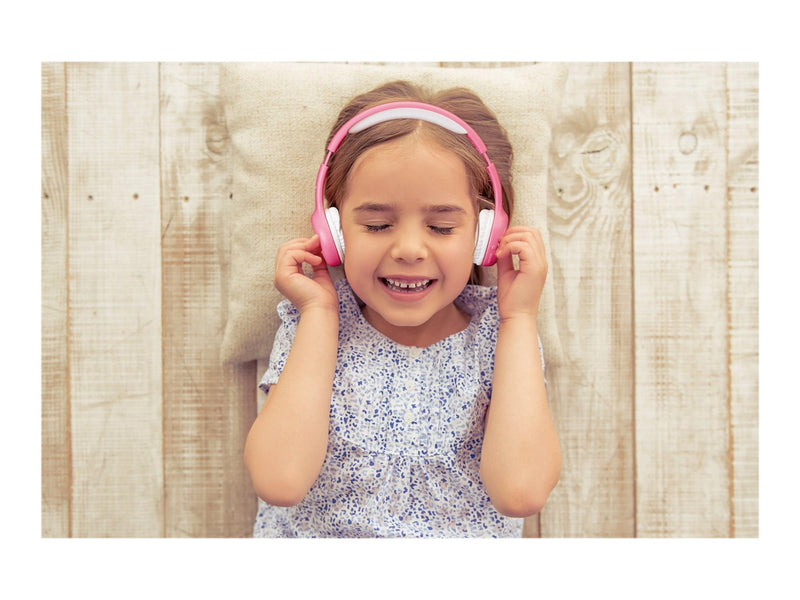 Lenco HPB-110PK - Foldable kids Bluetooth® headphone - Pink