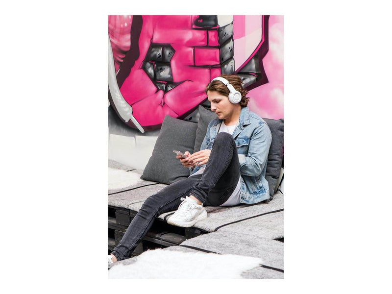 Lenco HPB-330WH - Headphones - Splashproof - Bluetooth®