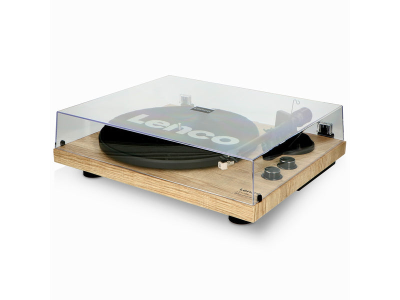 Lenco LBT-188PI - Record Player with Bluetooth® transmission wood - Pine - Plattenspieler Beige