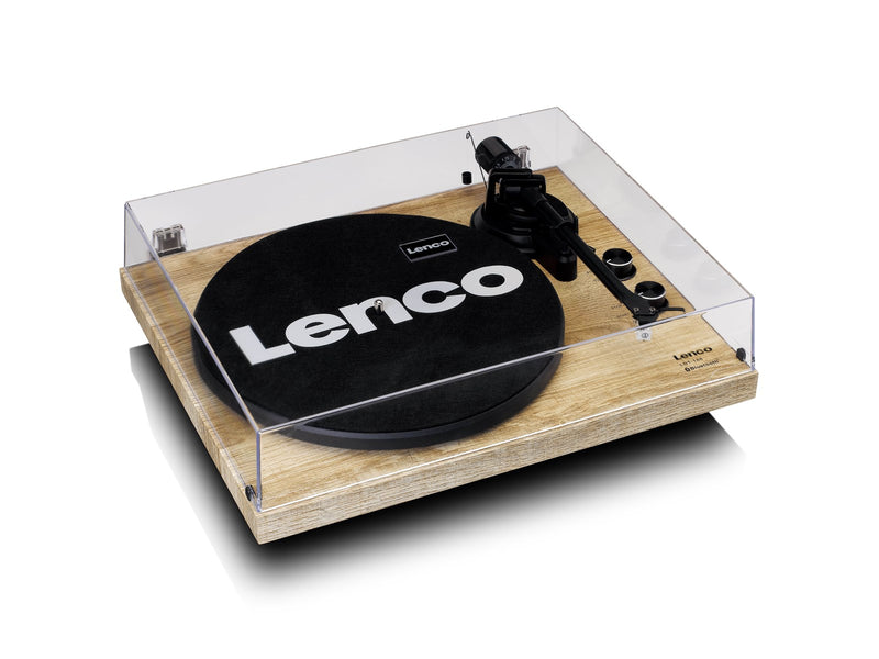 Lenco LBT-188PI - Record Player with Bluetooth® transmission wood - Pine - Plattenspieler Beige