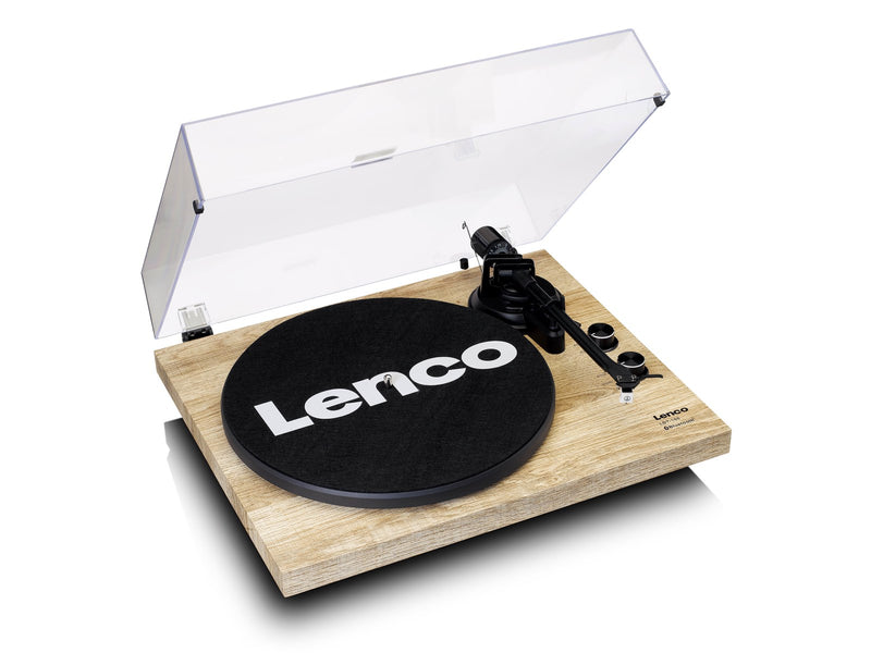 Lenco LBT-188PI - Record Player with Bluetooth® transmission wood - Pine - Plattenspieler Beige