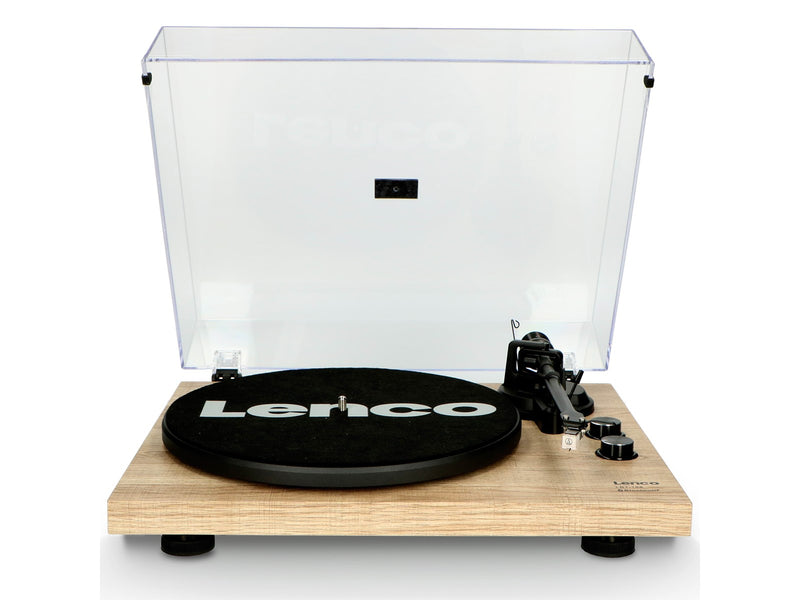 Lenco LBT-188PI - Record Player with Bluetooth® transmission wood - Pine - Plattenspieler Beige