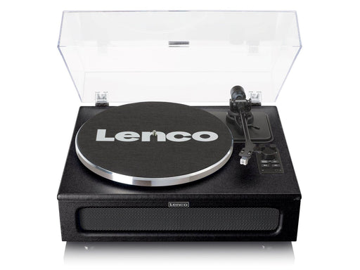 Lenco LS-430BK - Record Player with 4 built-in speakers - Black - Plattenspieler Schwarz