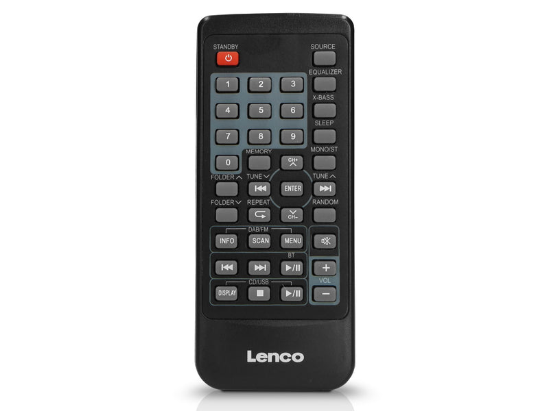 Lenco Micro set DAB+ FM CD BT USB HP