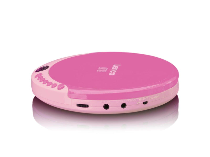 Lenco Portable CD player in pink