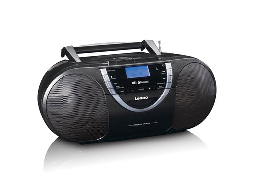 Lenco SCD-6900BK - Boombox with DAB+ FM radio and CD/ MP3 player - Black - DAB/DAB+/FM - Stereo