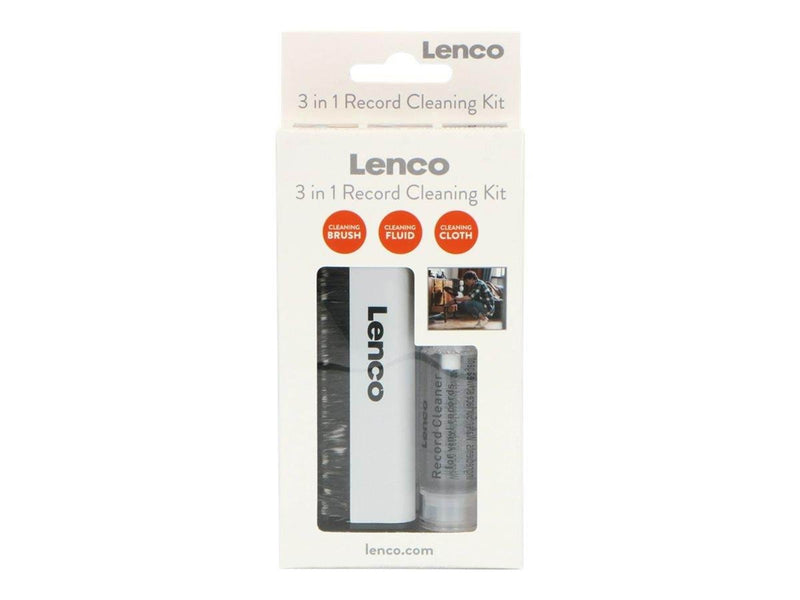 Lenco TTA-3IN1 - cleaning brush for vinyl record - carbon fibre - Plattenspieler