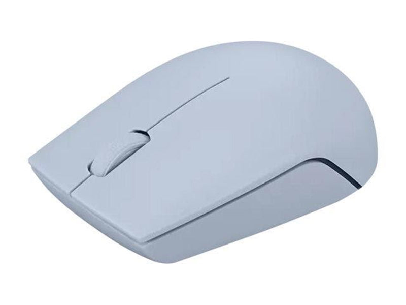Lenovo 300 Wireless Compact - mouse - with battery - 2.4 GHz - frost blue - Maus (Blau)
