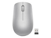 Lenovo 530 Wireless Mouse - mouse - 2.4 GHz - platinum grey - Maus (Grau)