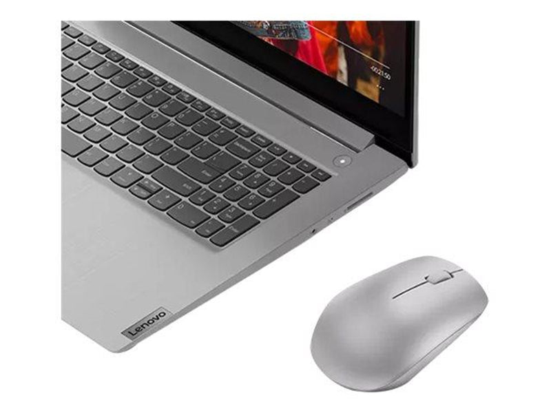Lenovo 530 Wireless Mouse - mouse - 2.4 GHz - platinum grey - Maus (Grau)