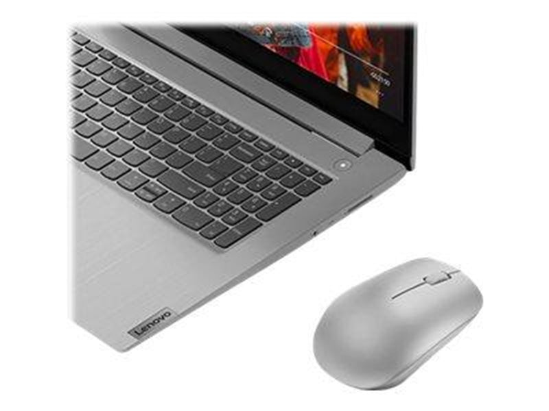 Lenovo 530 Wireless Mouse - mouse - 2.4 GHz - platinum grey - Maus (Grau)