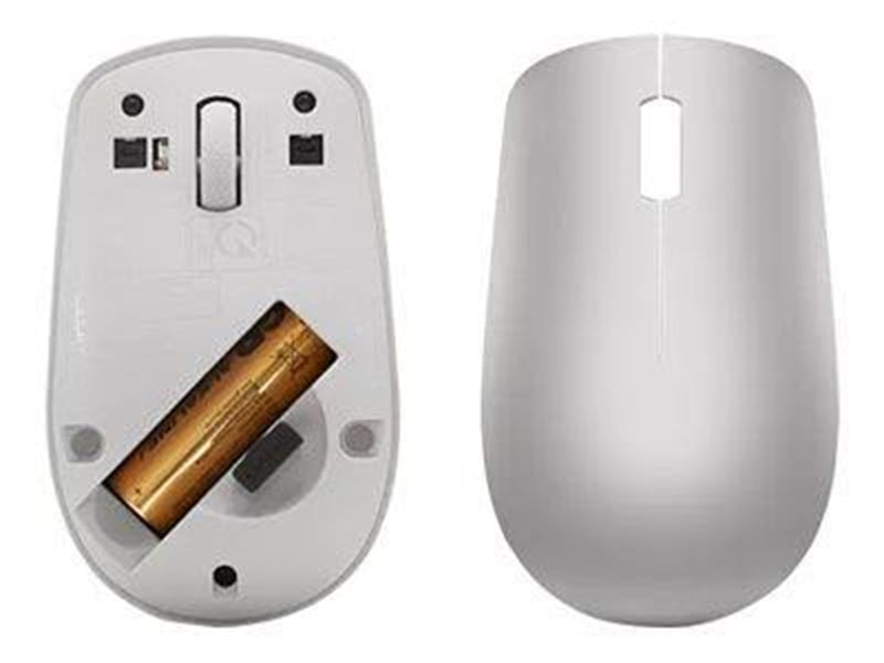 Lenovo 530 Wireless Mouse - mouse - 2.4 GHz - platinum grey - Maus (Grau)
