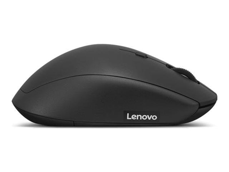 Lenovo 600 Wireless Media - mouse - 2.4 GHz - black - Maus (Schwarz)
