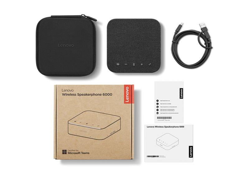 Lenovo 6000 - speakerphone - USB-C - Microsoft Teams Certified