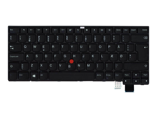 Lenovo Chicony - Laptop Ersatztastatur - Dänisch - Schwarz