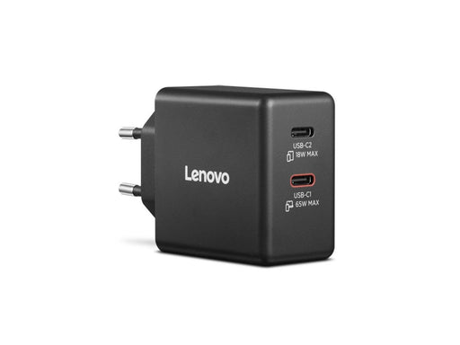 Lenovo Dual USB-C 65W GaN Charger