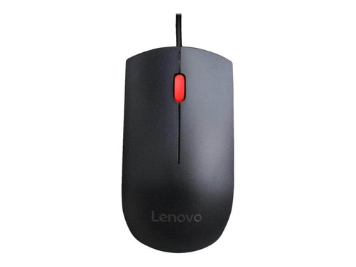 Lenovo Essential - mouse - USB - black - Maus (Schwarz)