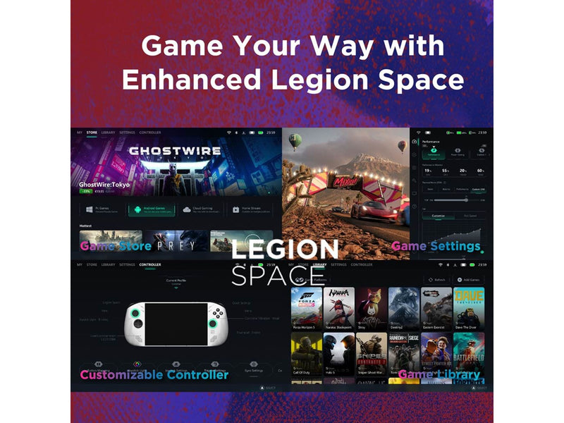 Lenovo Legion Go S - 8" | 16GB | 512GB | Windows 11