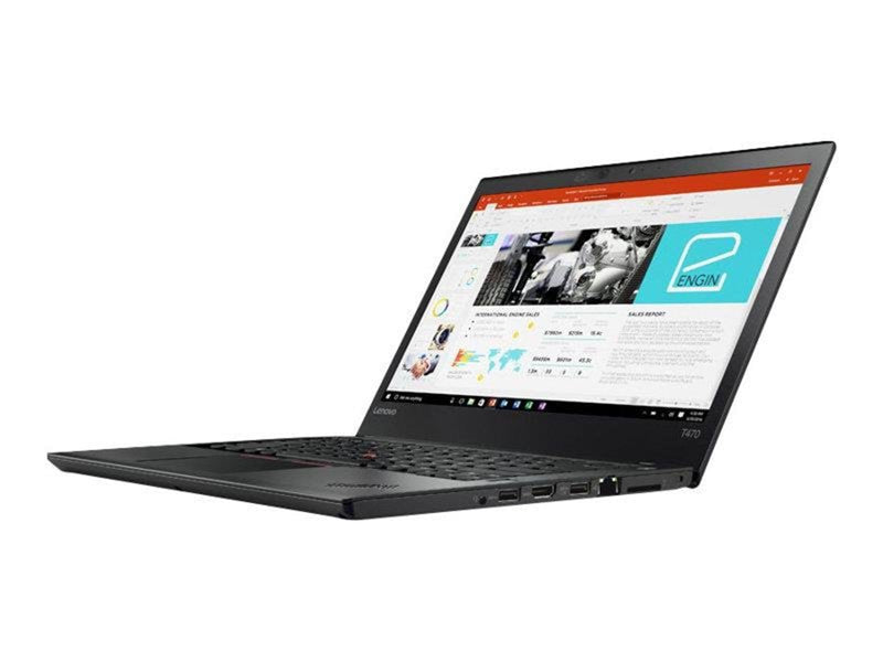 Lenovo Refurbished ThinkPad T470 - 14" - Core i5 6200U - 8 GB RAM - 256 GB SSD - German - Refurbished