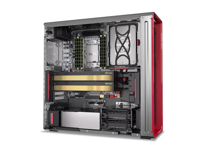 Lenovo ThinkStation P5 Gen 2 - tower - AI Workstation - Xeon 636 3.5 GHz - vPro Enterprise - 64 GB - SSD 1 TB - German