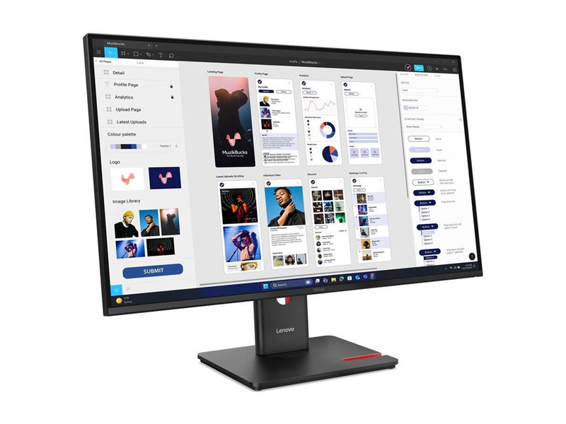 Lenovo ThinkVision T32UD-40 - 3840x2160 (4K) - 60Hz - IPS