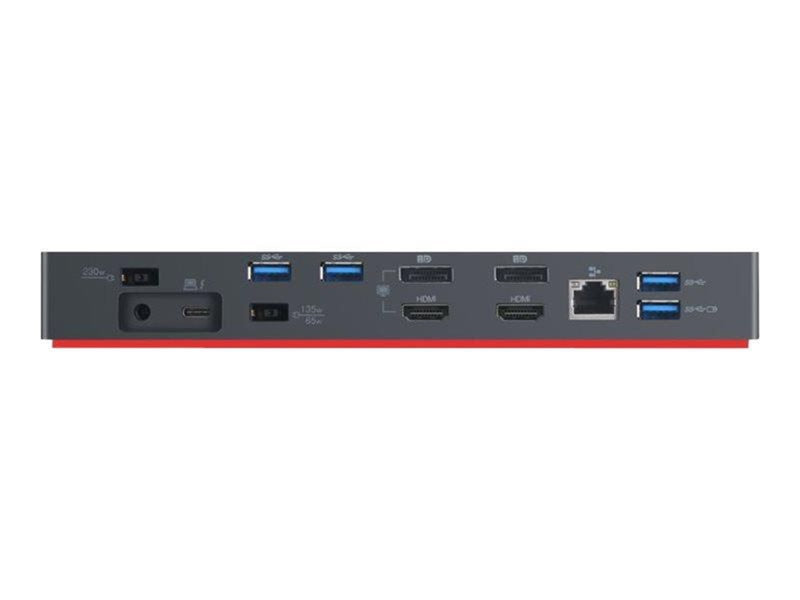 Lenovo Thunderbolt 3 Dock Gen2 - 2-DisplayPort - 2-HDMI