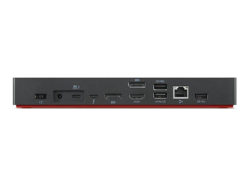 Lenovo Thunderbolt 4 WorkStation Dock - 2-Port DP - HDMI - 230 W PD