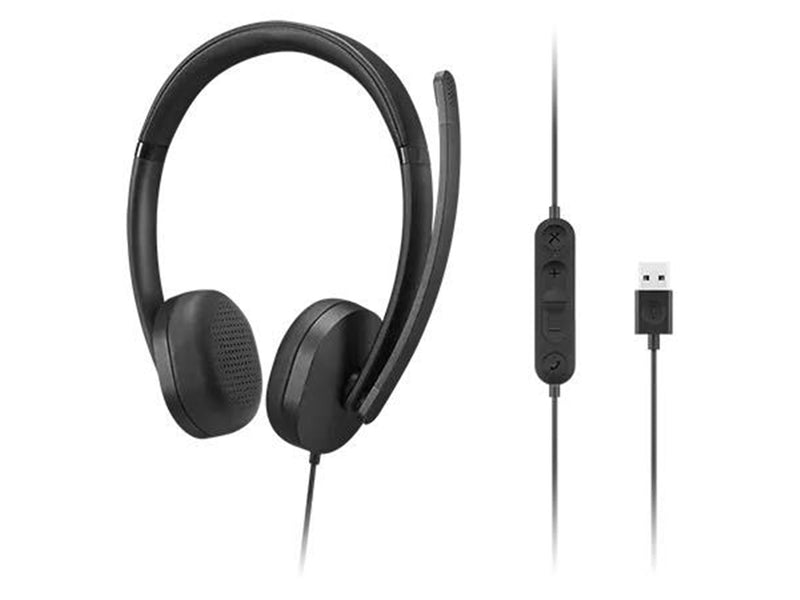 Lenovo USB-A Wired Stereo Headset Gen 2