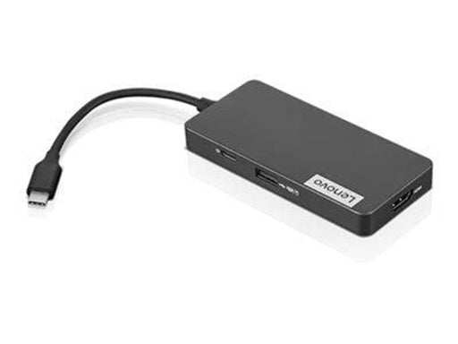 Lenovo USB-C 7-in-1 Hub - USB-C - 7-Port - HDMI 4K 30 Hz