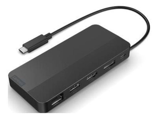 Lenovo USB-C Dual Display Travel Dock - Dual 4K 60 Hz - 100W PD