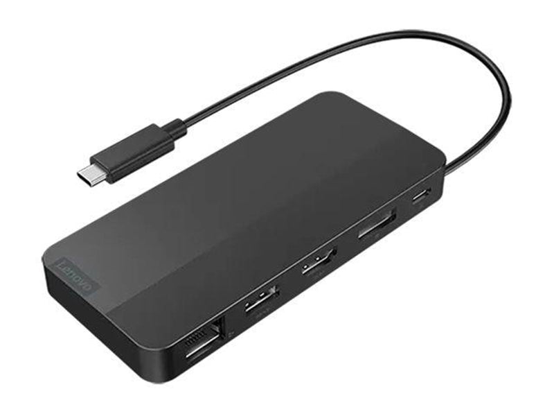 Lenovo USB-C Dual Display Travel Dock - Dual 4K 60 Hz - 100W PD