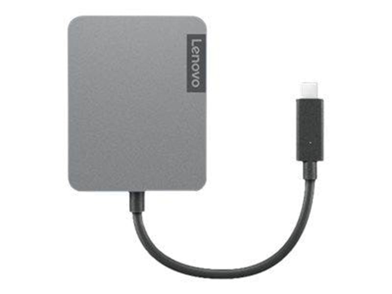 Lenovo USB-C Travel Gen2 - hub USB-Hubs - Grau