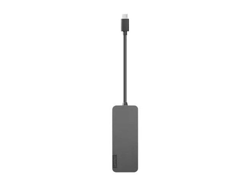 Lenovo USB-C to 4 Port USB-A Hub - hub - 4 ports USB-Hubs - USB 3.2 - 4 - Grau