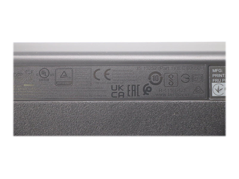 Lenovo USB Keyboard Slim FRENCH - Tastatur - Französisch - Schwarz
