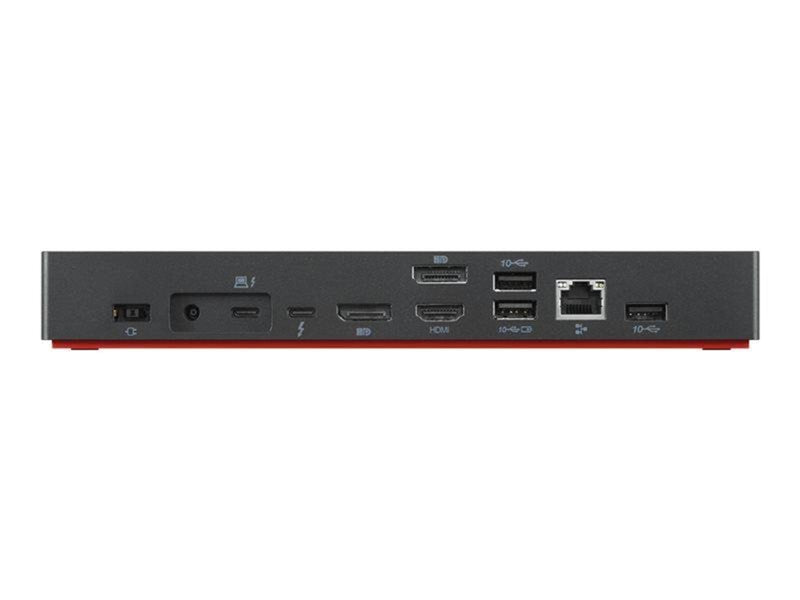 Lenovo Universal Thunderbolt 4 Dock - 2-Port DP - 135W PD - 1GbE
