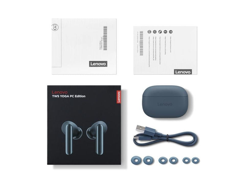 Lenovo Yoga True Wireless Stereo Earbuds - AI PC headset (Tidal Teal)