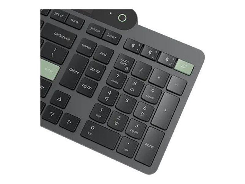 Lenovo - keyboard - self-charging - QWERTY - US English - black Input Device - Tastatur - Englisch (US) - Schwarz