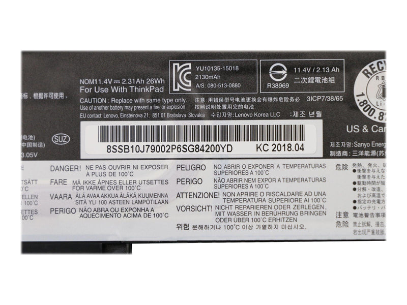Lenovo - laptop battery - Li-Ion - 26 Wh