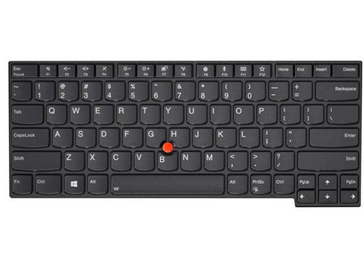 Lenovo - notebook replacement keyboard - English - US - Laptop Ersatztastatur - Englisch (US) - Schwarz