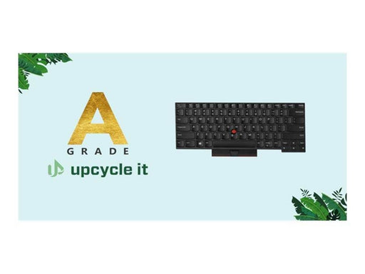 Lenovo - notebook replacement keyboard - QWERTY - Italian - black Input Device - Laptop Ersatztastatur - Italienisch - Schwarz