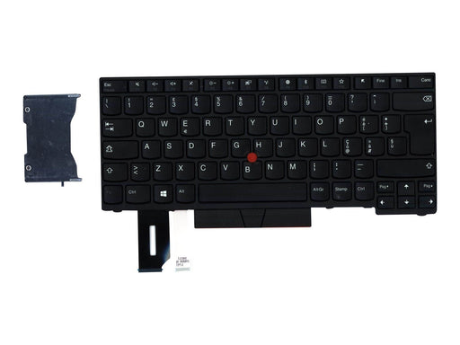 Lenovo - notebook replacement keyboard - with Trackpoint UltraNav - Italian - Laptop Ersatztastatur - Italienisch - Schwarz