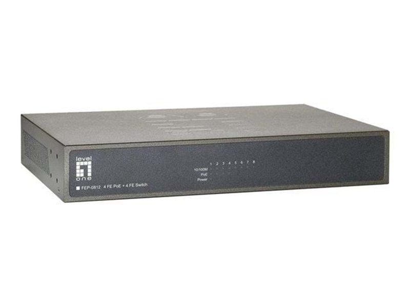 LevelOne FEP-0812 - Switch - 8 Anschlüsse - in
