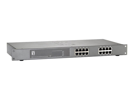LevelOne FEP-1612W150 - switch - 16 ports - rack-mountable