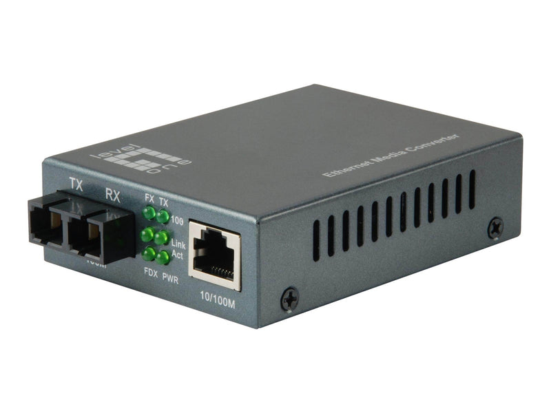 LevelOne FVT-1106 - fibre media converter - 10Mb LAN 100Mb LAN