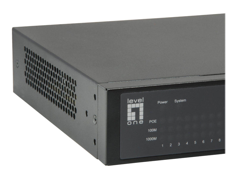 LevelOne GEP-1051 - switch - 10 ports - smart - rack-mountable