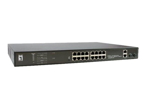 LevelOne GEP-2021 - switch - 20 ports - rack-mountable