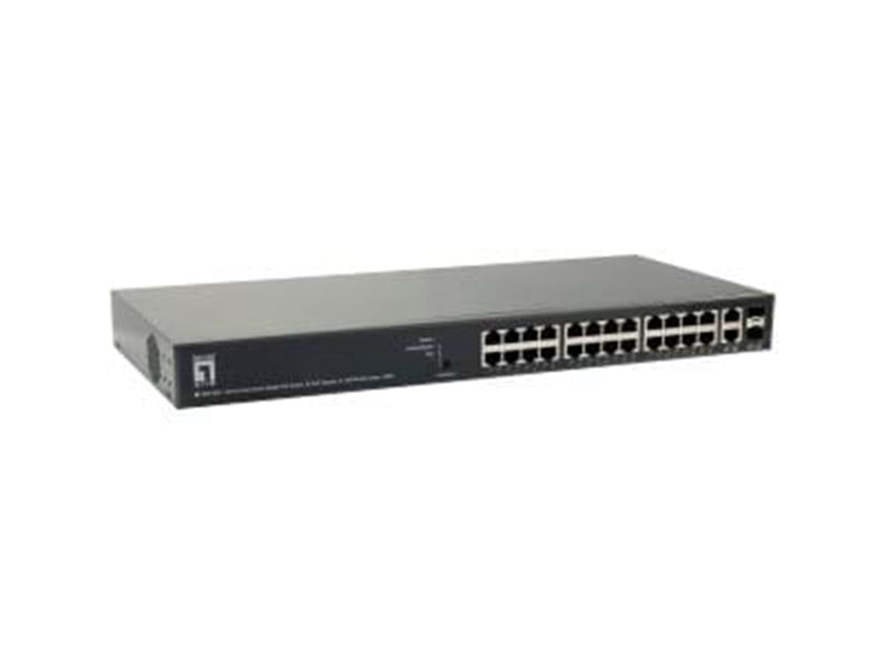 LevelOne GEP-2651 - switch - 26 ports - smart - rack-mountable