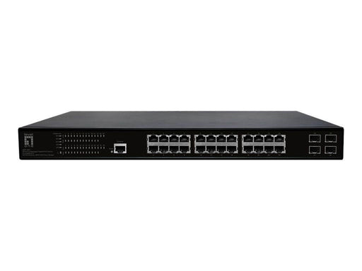 LevelOne GEP-2861 - switch - 24 ports - Managed - rack-mountable